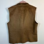 Lauren Ralph Lauren Dry Goods Supply Co. Women’s Brown Faux‎ Suede Vest XL Photo 6