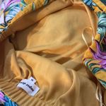 Anthropologie NWT SUPERDOWN FLORAL TROPICAL ROMPER STRAPLESS LINED W/TIE AT WAISTED SZ MED Photo 12