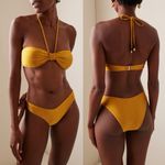 Zimmermann Wylie Halter Bikini orange. Size 0 US 4, $260 Photo 4