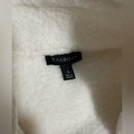 Talbots White Sherpa Women’s Full Zip Jacket Classic Cozy Warm Coat Size Small Photo 2