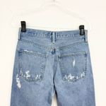 AGOLDE 90's Mid Rise Loose Fit Distressed Jeans in Fall Out Photo 6