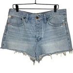 Madewell Relaxed Denim Shorts Size 30 Light Wash Photo 0