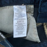 True Religion Jennie Mid Rise Raw Hem Shorts - Size 31 - Dark Scorched Wash NWT Photo 12