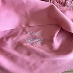 Danskin Women’s  Intimates Lace & Satin Bralette Size Medium Peach Colored Photo 4