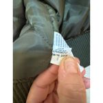 American Eagle Outfitters Olive Green Bomber Jacket Quilted Lined Size S Photo 5