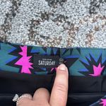 Kate Spade Saturday Pop Art Explosion Mini Skirt Green Hot Pink 00 Photo 3