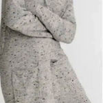 Madewell Donegal Kent Cardigan Sweater Large Wool Blend Long Coziest Yarn Cream Photo 0