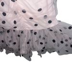 Marchesa Notte NEW NWT  Strapless Sequin Polka Dot Tulle Dress Photo 7