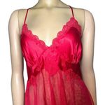Victoria's Secret Victoria’s Secret Women’s Red Lace Chemise size L Photo 2