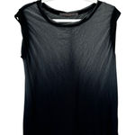 Feel the Piece  Terre Jacobs Ombre Sleeveless Top Gray Black Size Small Minimal Photo 0