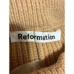 Reformation Sanzo Women's Tan Ribbed Knit High Rise Mini Lounge Shorts Size XS Photo 3