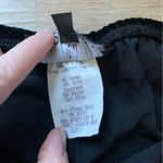 Vintage Carole Little Elegant Black Silk Blend Embroidered Skirt L Size L Photo 4