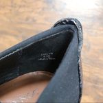 Donald J Pliner • Evelyn black platform pumps heels stretch snakeskin crepe Size 6.5 Photo 6