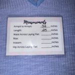 POL  Clothing Blue Waffle Knit V Neck Pullover Top Size L FKT1058B Photo 6