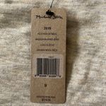 Michael Stars Madison Brushed Jersey Dolman Mock Neck in HEATHER OATMEAL size M Photo 5