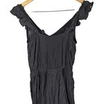 Chelsea28  Ruffle‎ Neck Jumpsuit In Black XS Photo 4