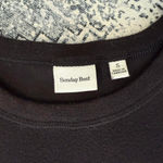 Aritzia Sunday Best Basic Black Cotton T-shirt - Size S Photo 4