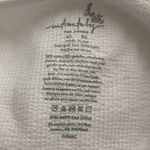 Free People WHITE  Tank Top with Mesh v neck size M/L Photo 1