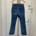 Madewell Stovepipe Jeans in Chancery Wash: Fluffy Hem Edition Photo 7