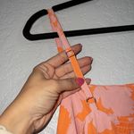 Sanctuary New Social Standard by Pink & Orange Floral Smocked Back Dress Large Photo 7