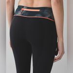 Lululemon Pace Rival Crop22" Black /Blooming Pixie Slate Black /Very Light Flare Photo 2