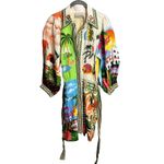 NWT ALÉMAIS Paradiso Linen Mini‎ Dress Size 2 White Photo 4