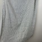 Antonio Melani Charli Striped Mini Dress Women 12 Linen One Shoulder Bow Party Photo 4