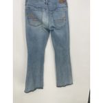 American Eagle Artist Flare Super Stretch Jeans Size 6 Short Blue Denim Q0005 Photo 5