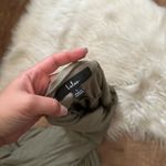 Lulus LULU’S Watch The Sunset Washed Olive Green Maxi Dress Photo 4