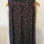 LuLaRoe Black Maxi Skirt Circles Azure Medi Photo 0