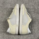 P448  John Low Top Snake Gold Sneakers Shoes Womens 37 US 6.5 7 Suede Glitter Photo 7