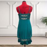 Sue Wong Vintage  Nocturne Bubble Hem Beaded Formal Party Y2K Dress Size 10 Photo 2