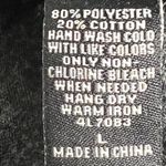 Cecico  Gray Lined Ruffled Sweater with Pockets - Size Large - GUC. Some pilling. Photo 3