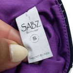 Sabz Swimwear Bikini Bottom Womens Small Geometric Paisley Made in Colombia Photo 3