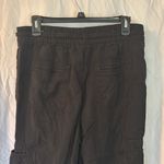 American Eagle  Outfitters Black Cargo Pants Relaxed Fit Size Medium Photo 6