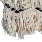 Revolve Noa Sweater in Bone Fringe Off Shoulder XXS Wool Party Photo 2