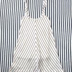 Maje Rabano Striped Suspender Midi Dress Small Photo 9