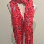 Tory Burch NWT Allover T With Lobster Print Scarf Photo 0
