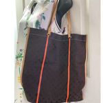 Cole Haan Brown Large Nylon Tote Bag Photo 2