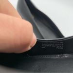 Michael Kors New  Amanda Ballet Faux Leather Black And Gold Logo Size6M NWOB 1083 Photo 8