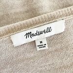 Madewell Southstar Merino Wool Pullover Beige Tan Top J4817 Size M Photo 7