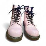 Dr. Martens  Pastel Pink Patent Leather Combat Boots 6M/7L Photo 1