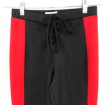 Revolve Lovers + Friends Johnny Joggers Black and Fire Red Size Small Photo 6