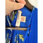 Band of Gypsies Maxi Dress Women M Wrap Blue Floral Boho Festival Romantic Photo 2