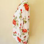 Miss Chievous Miss Chevious white floral kimono size small Photo 4