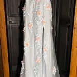 Cinderella Divine NWT Corset Off-Shoulder Floral Embellished Prom Dress Photo 0