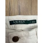 Ralph Lauren Lauren Premier Straight Ivory Off White Jeans Size 4 Photo 4