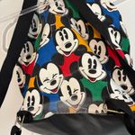 Disney VINTAGE MICKEY MOUSE BACKPACK PURSE DRAWSTRING DUFFLE HONEY FASHIONS Photo 5