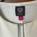 Vince Camuto Cream Blazer with Lace-Up Sleeves Photo 1