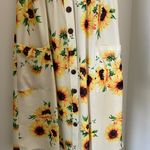 Zaful  Yellow Floral Mini Dress Photo 2